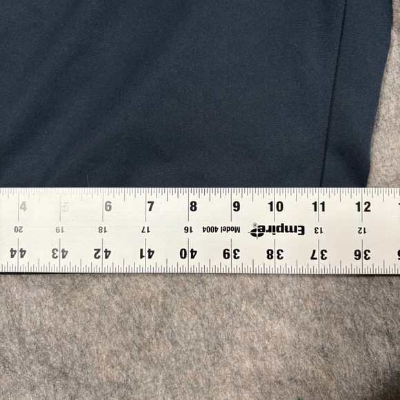 Ben Hogan Men's Performance Golf Shorts Size 36 Navy Blue Chino Flat Front Sport - Picture 5 of 8